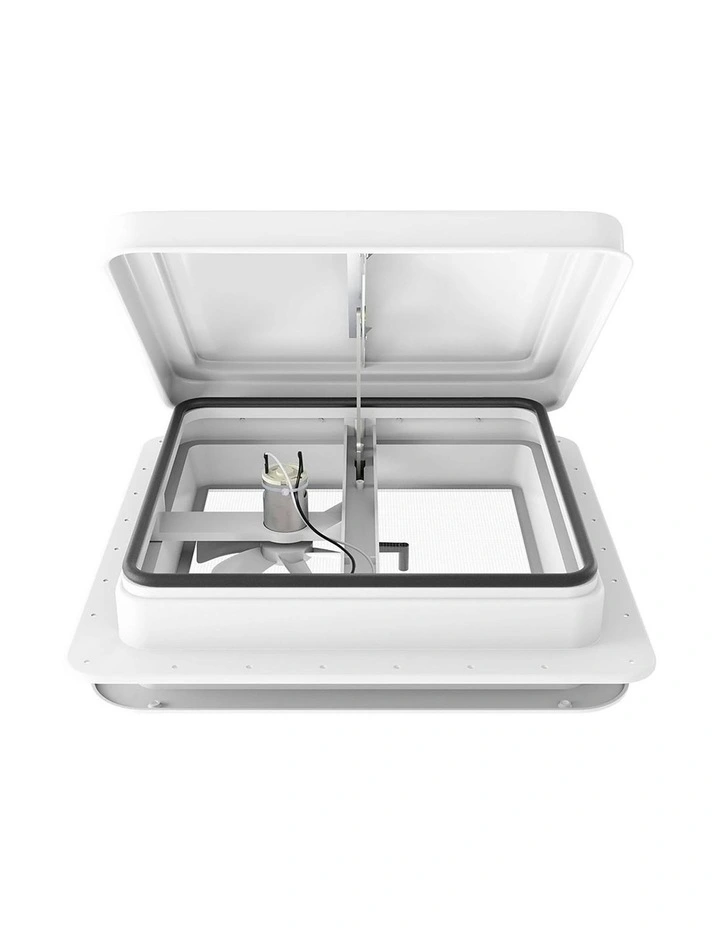 Caravan Roof Vent Fan Air Exhaust Hatch 12V RV Motorhome Camper in White