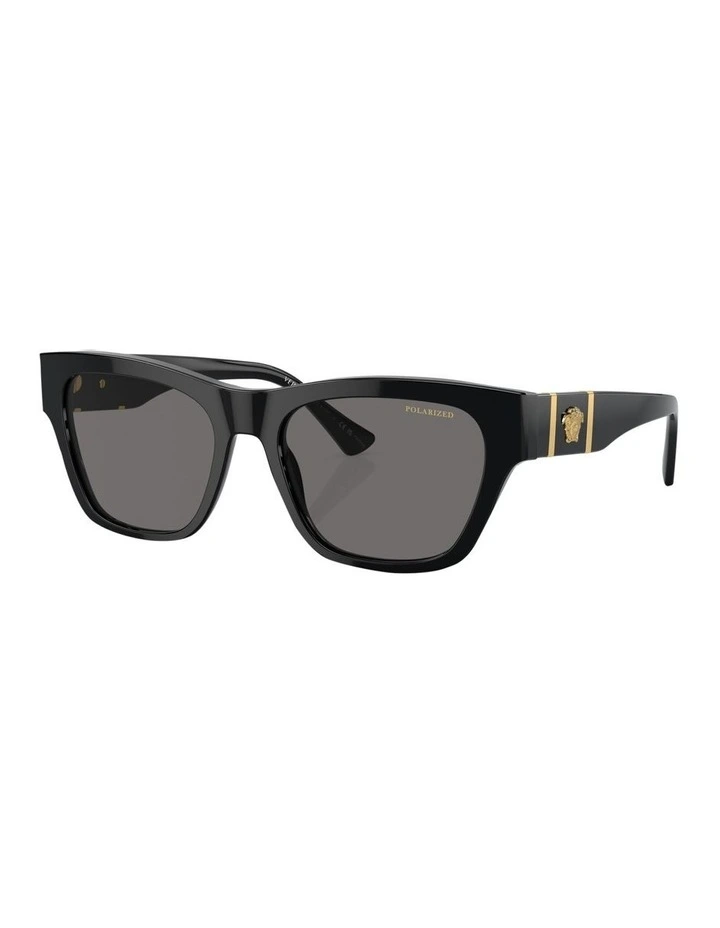 VE4457 Polarized Sunglasses in Black