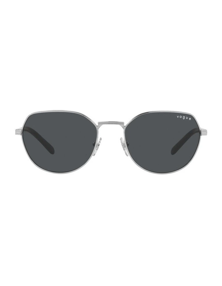 Vogue X Hailey Bieber Vo4242S Sunglasses In Silver