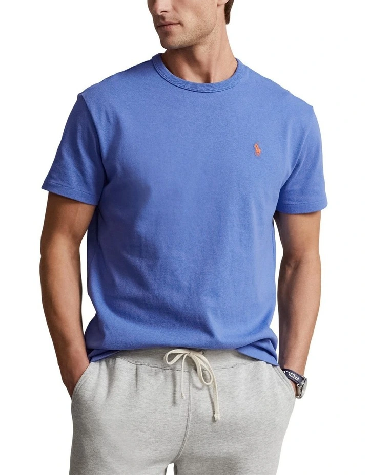 Classic Fit Heavyweight Jersey T-shirt in Purple
