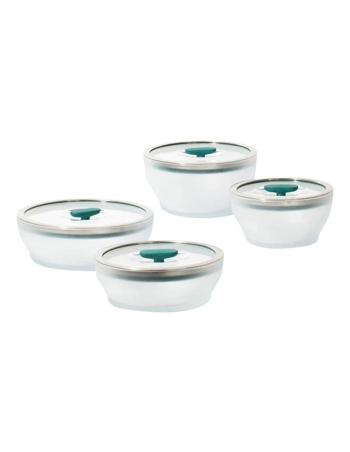 Covered 4 Piece Dish Set 16/18/20/22cm in Kale
