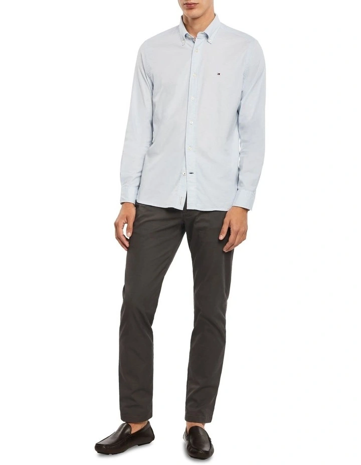 1985 Flex Oxford Long Sleeve Shirt in Blue