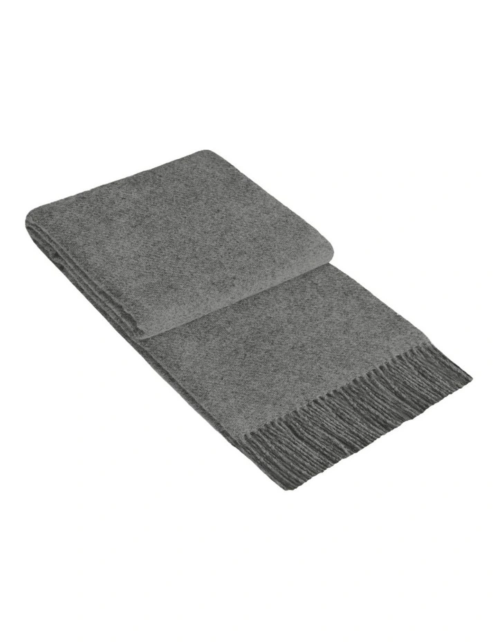 Brighton Throw Blanket in Grey
