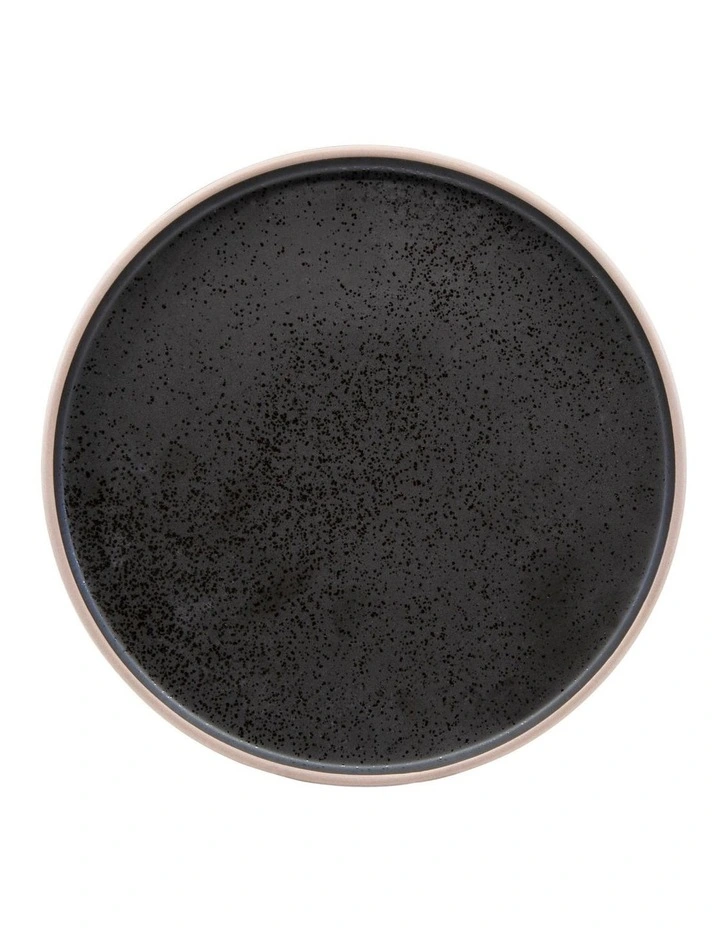 Hana 12 Piece Dinner Set in Black