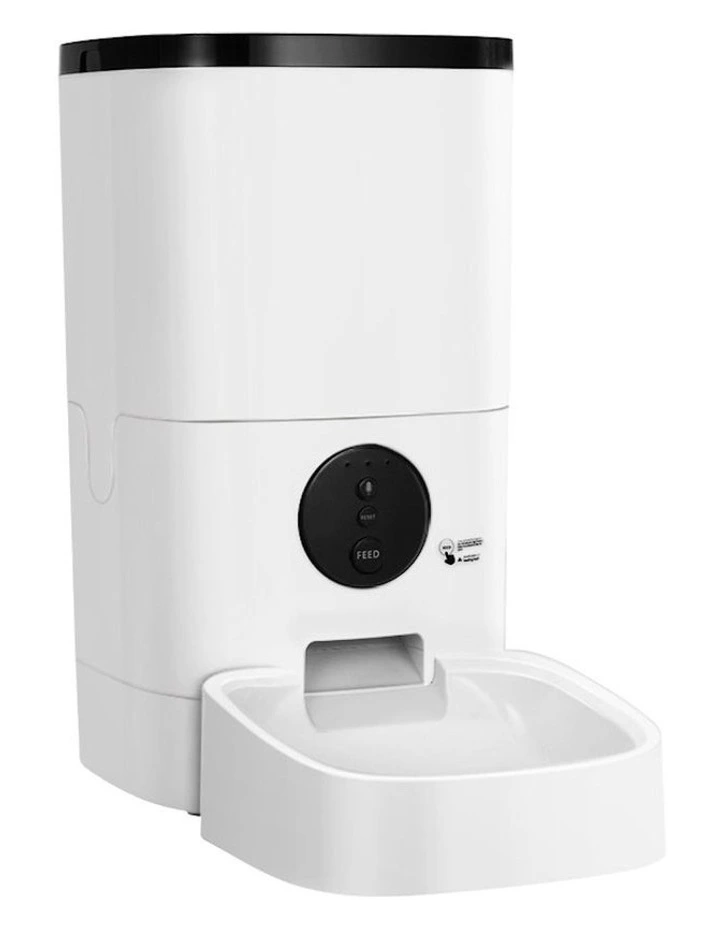Automatic Pet Feeder 6L 33x19x35cm in White