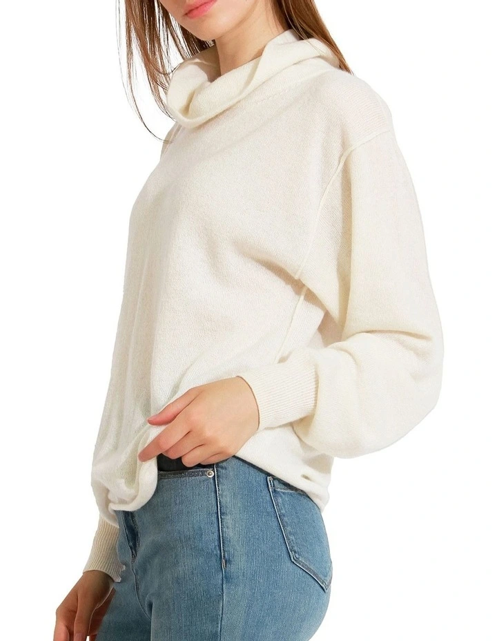 Simple Pleasures Cashmere Knit in Cream