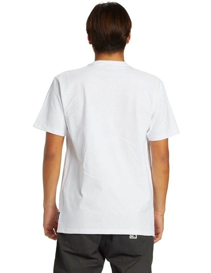 Butterflier Moe Short Sleeve T-Shirt in White