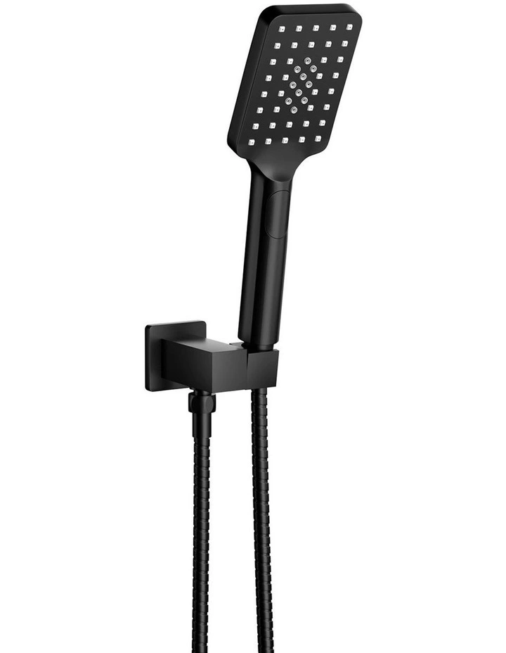 3.1 High Pressure Handheld Shower Head Holder in Black