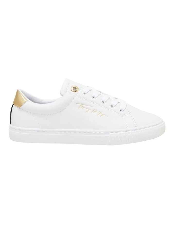 Global Stripes Sneaker in White