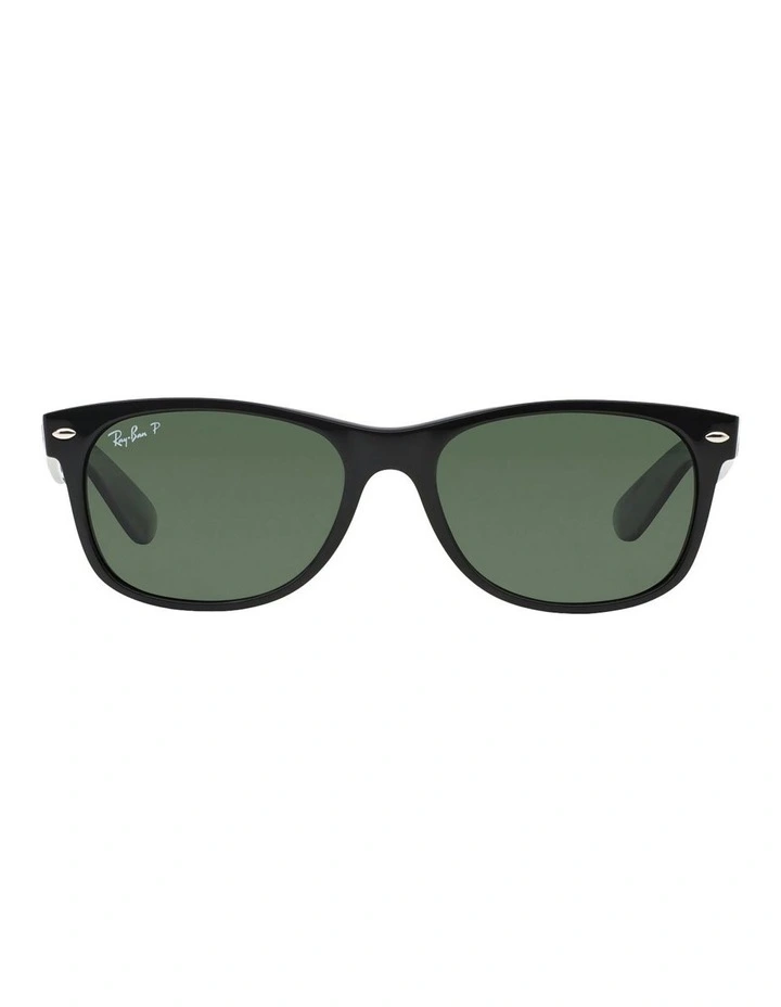 New Wayfarer Black RB2132 Polarised Sunglasses