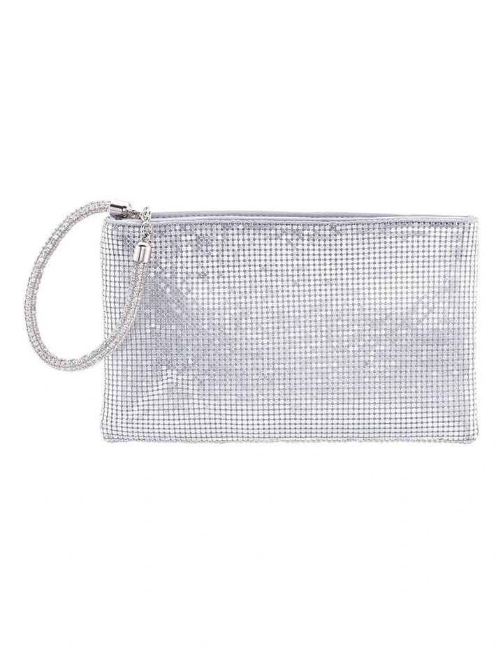 Bergman Bag in Silver Mesh