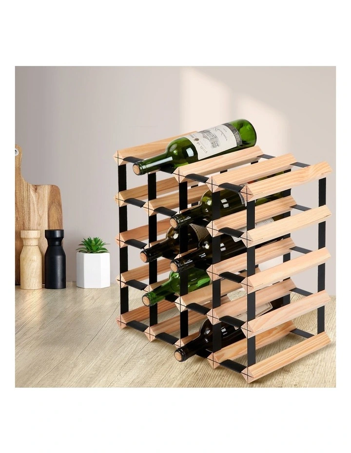 Wine Rack 20 Bottle in Natural