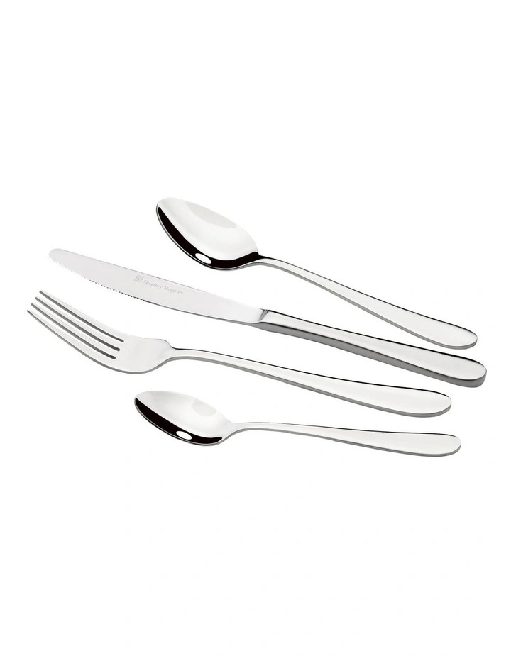 Hampton 56 Piece Cutlery Set in Stainless Steel