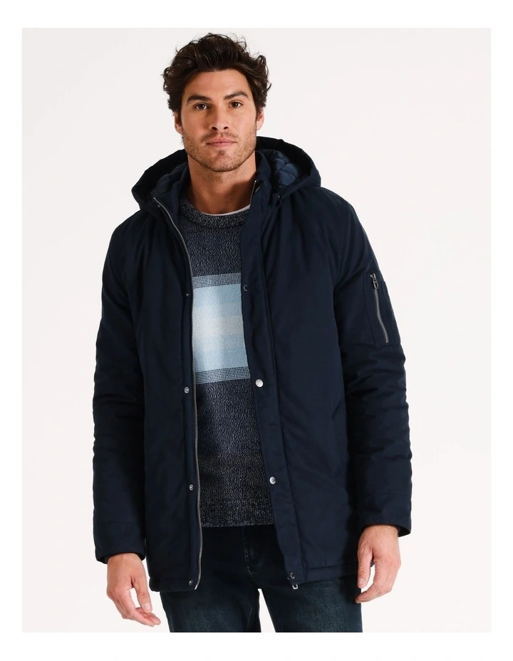 Yanakie Anorak Jacket in Navy