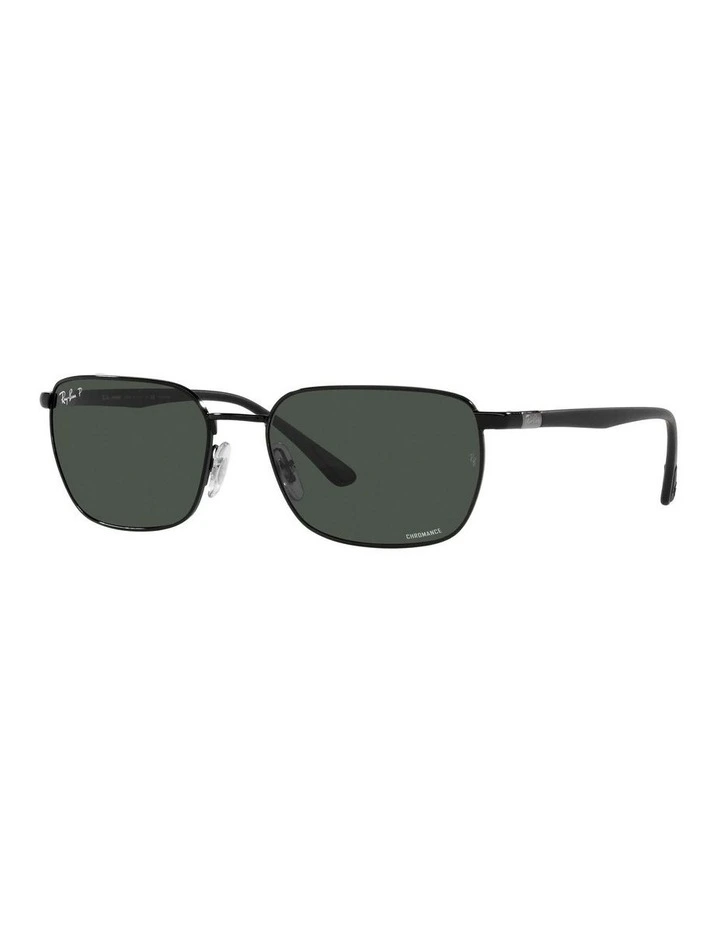 RB3684 Chromance Black Polarised Sunglasses