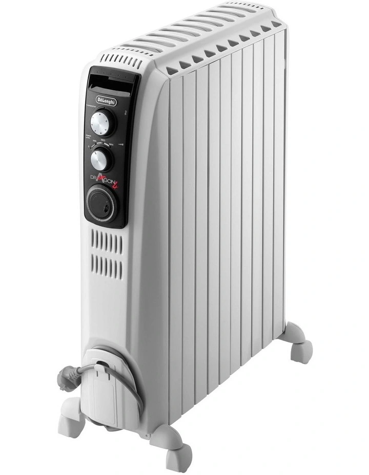 Dragon 4 Oil Column 2400W Heater in White TRD42400MT