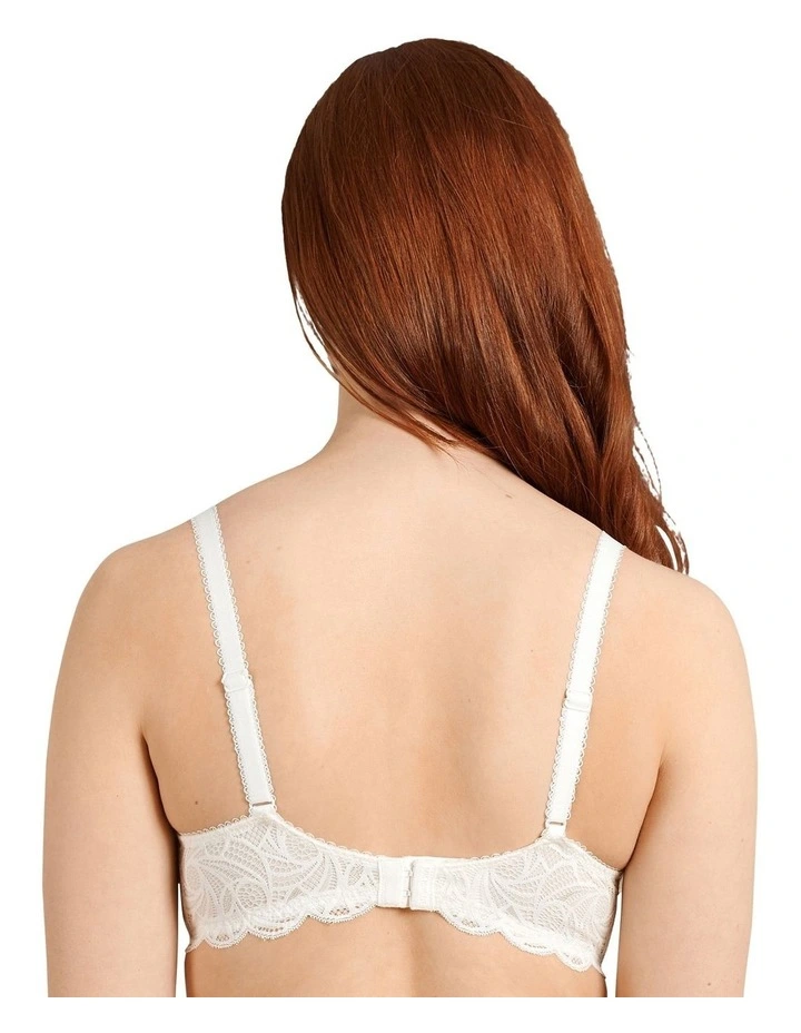 Ariane Padded T-shirt Spacer Bra in Ivory