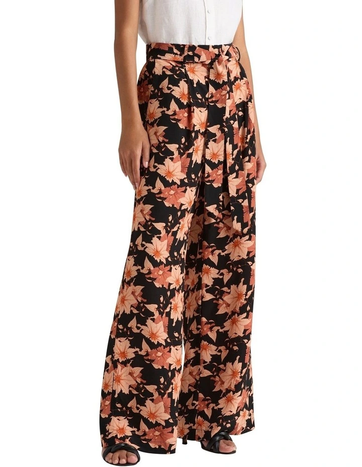 Zane Pant in Black Multi