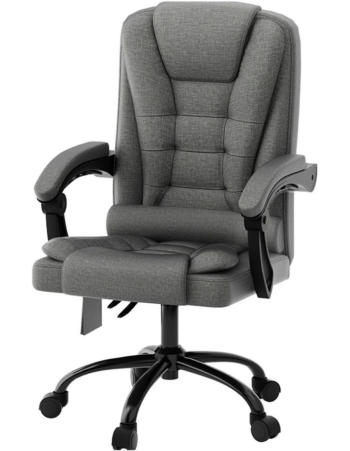 2 Point Massage Office Chair in Black