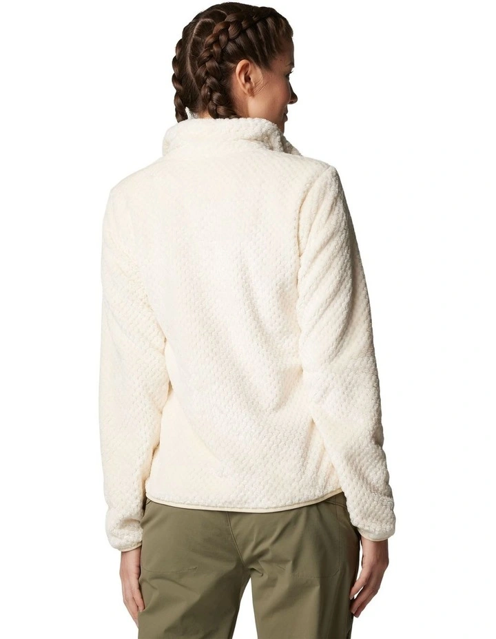 Fire Side II Sherpa Full Zip Fleece in Chalk
