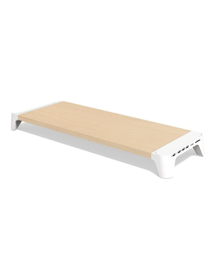 Pallo Woody Fast Charging Hub Monitor Stand