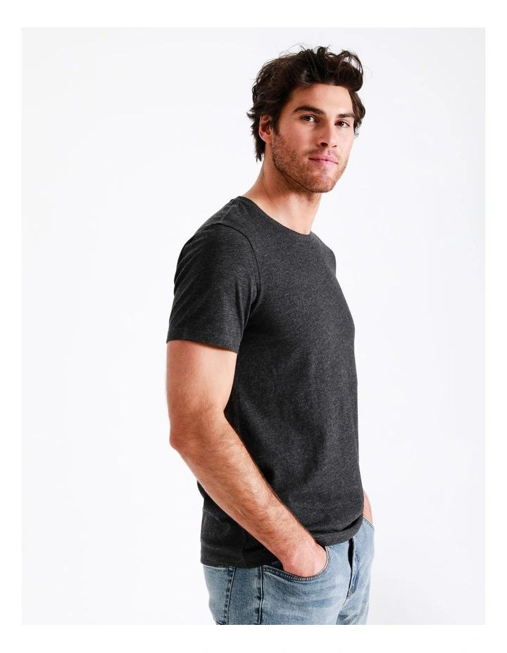 Glenelg Core Short Sleeve Tee in Charcoal