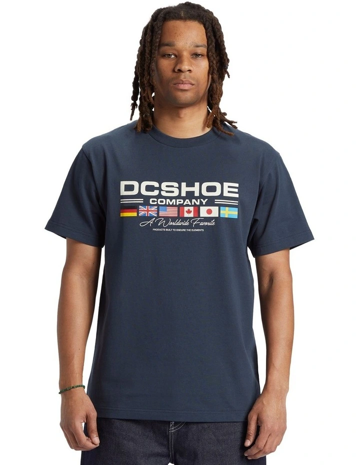 Worldwide Fav T-shirt in Navy Blazer