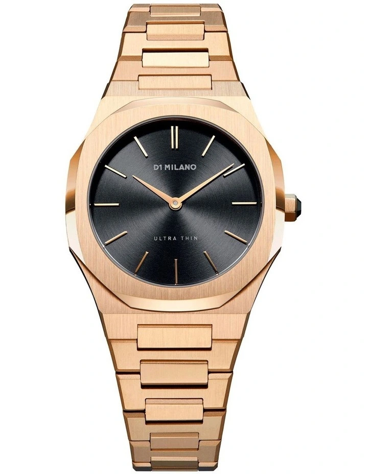 Ultra Thin Bracelet 34mm Gold Night Watch