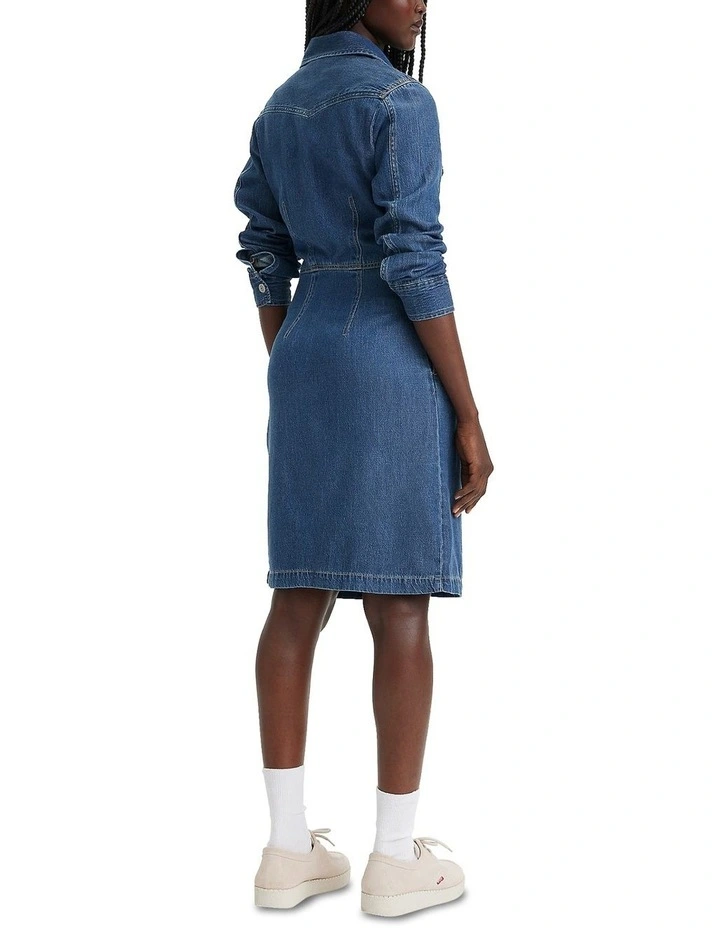 Otto Western Dress in Square Deal