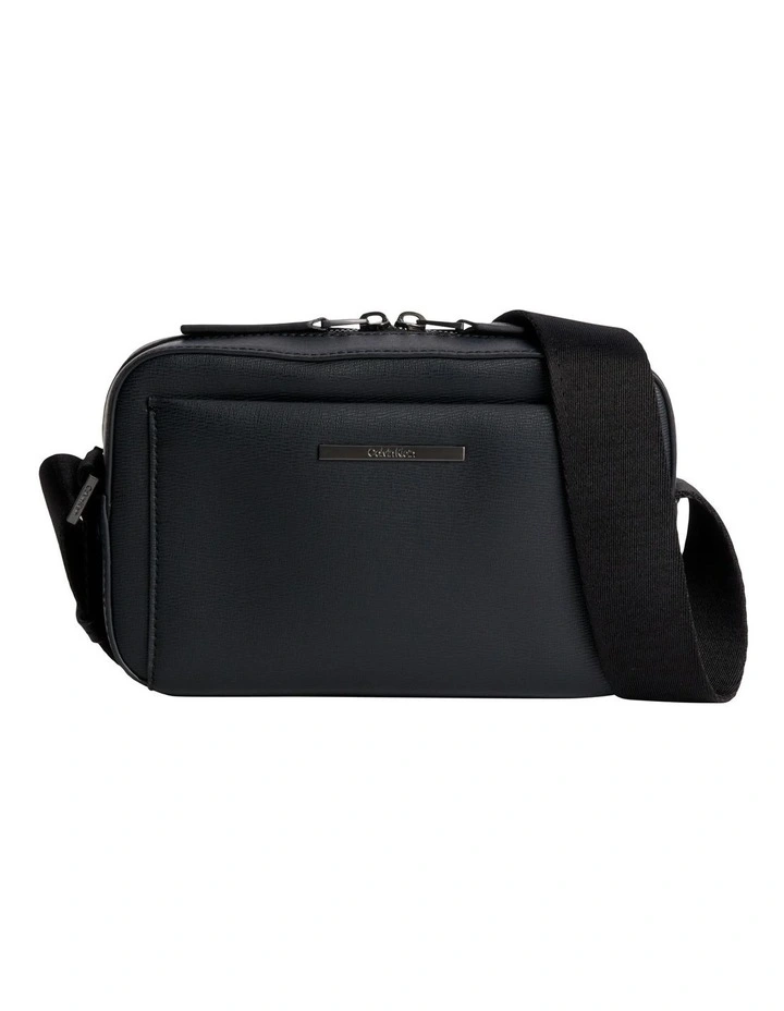 Modern Metal Camera Bag in Black