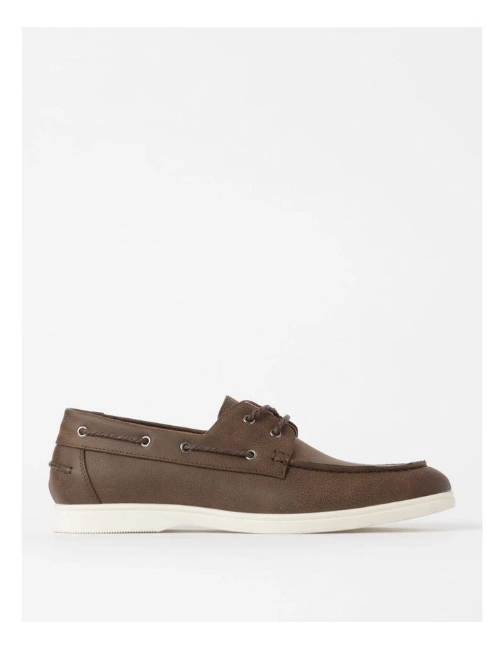 Bram Boat Shoe in Brown