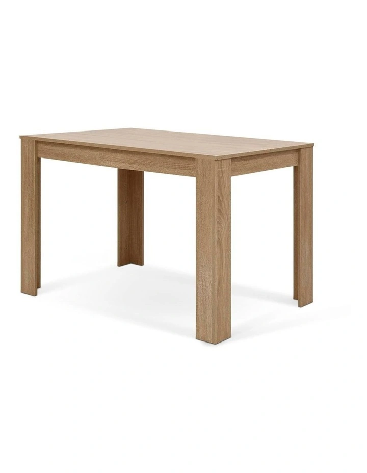 Artiss Dining Table 4 Seater Wooden Kitchen Tables Oak 120cm Cafe Restaurant