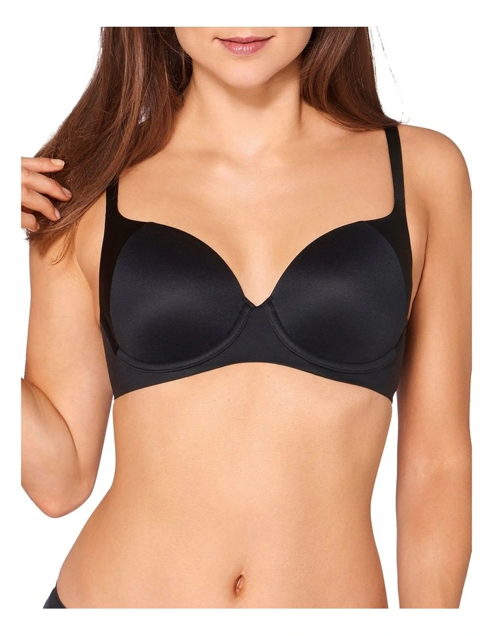 Body Make-Up Soft Touch Padded Bra Black