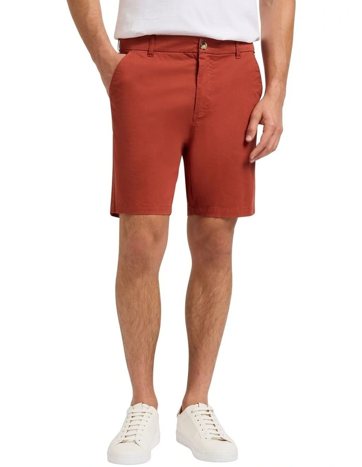 Brayden Chino Short in Orange