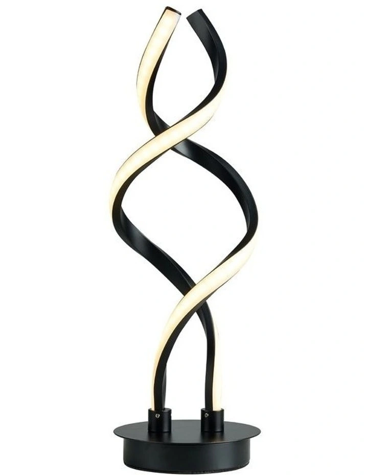 Acropora LED Table Lamp in Black