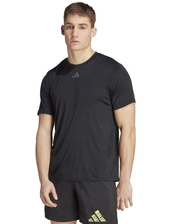HIIT Slogan Training T-shirt in Black