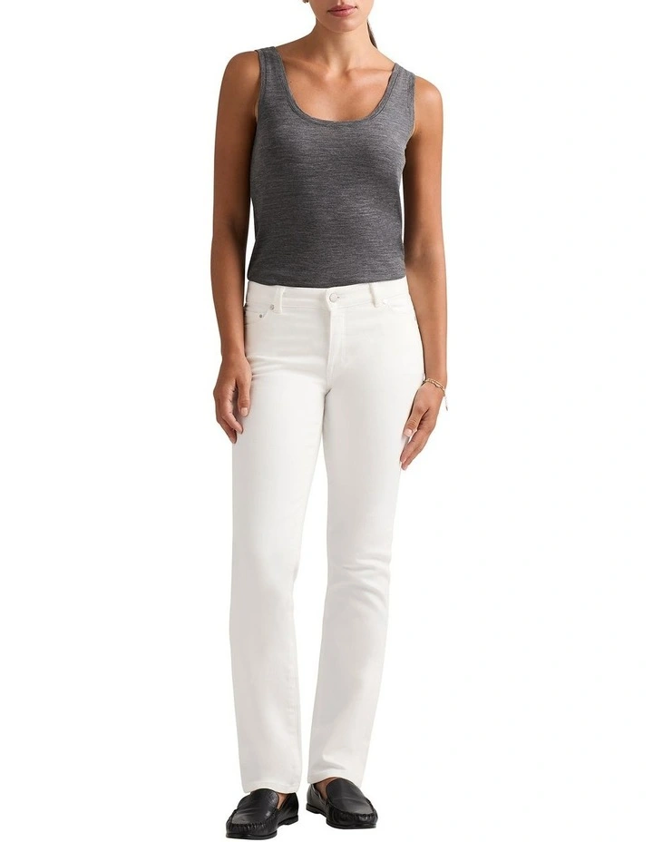 Marslie Babywool Tank in Charcoal