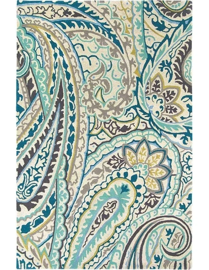 Kashmir 46908 Rug in Azure