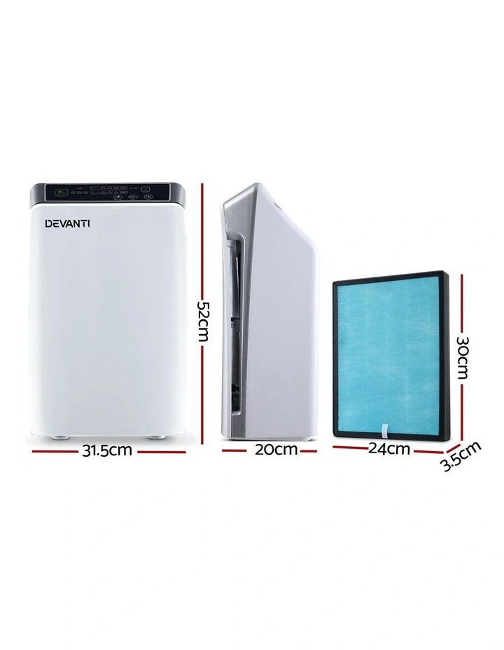 Air Purifier 4 Stage HEPA With Replacement Filter