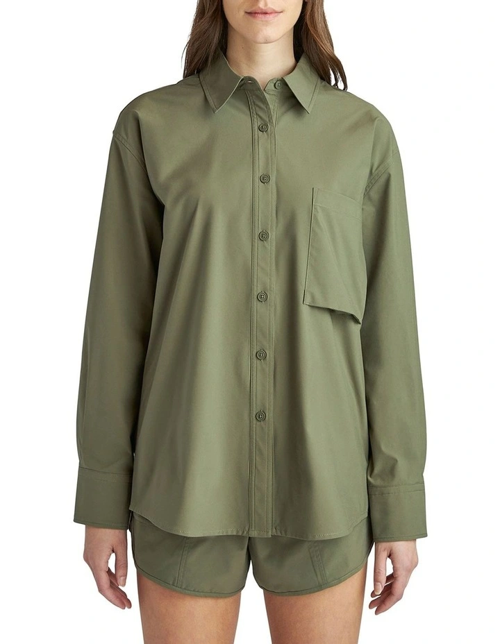 Tech Shield Shirt in Green