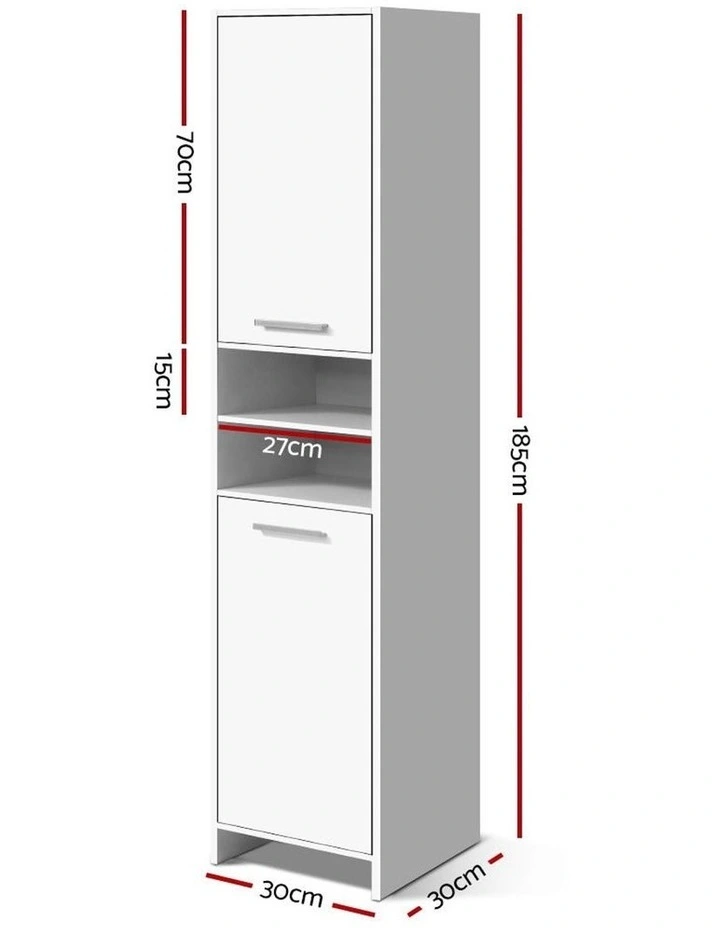 185cm Bathroom Tallboy