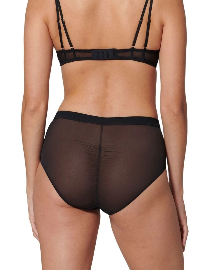 Mystic Culotte Brief in Black