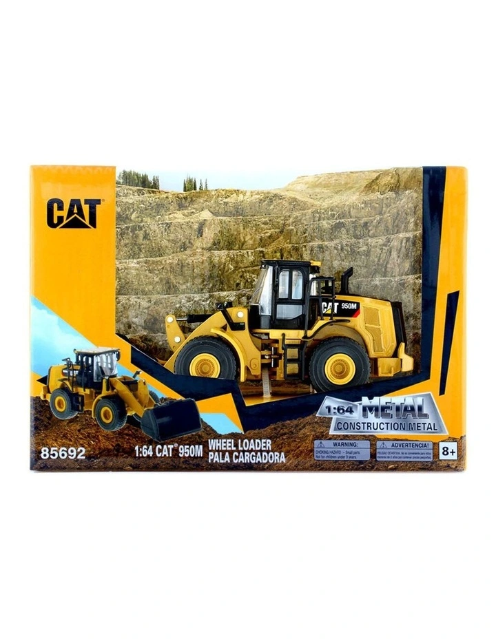 1:64 Scale Diecast 950M Wheel Loader Kids/Children Vehicle Toy Yellow