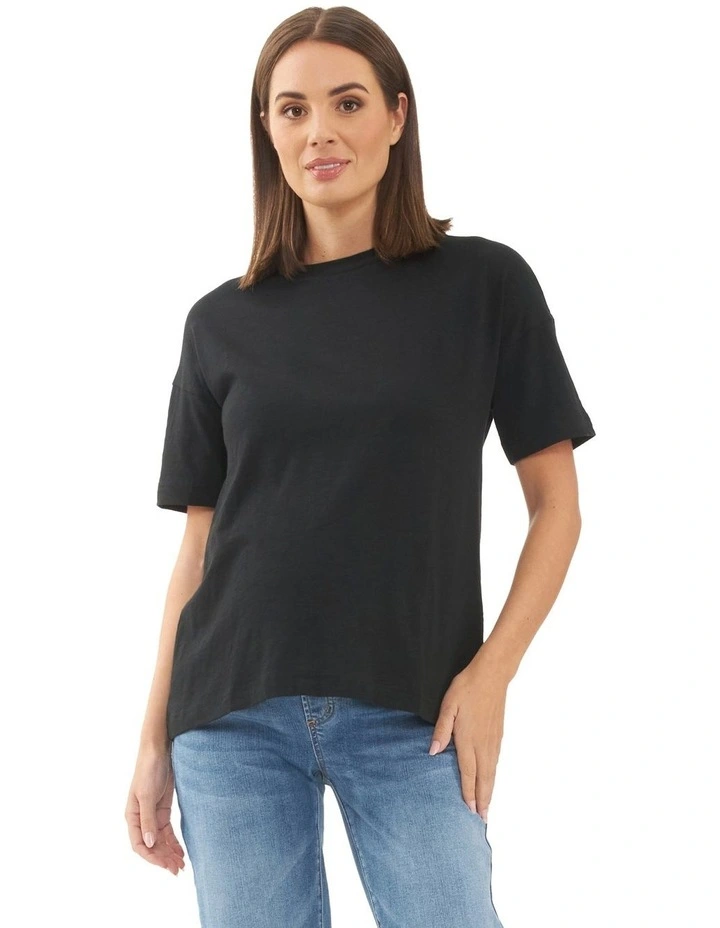 Claud Tee in Black