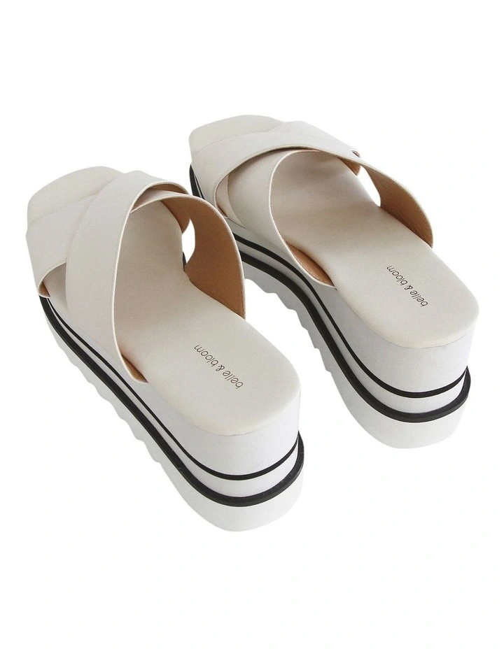 Riviera Platform Slide in White