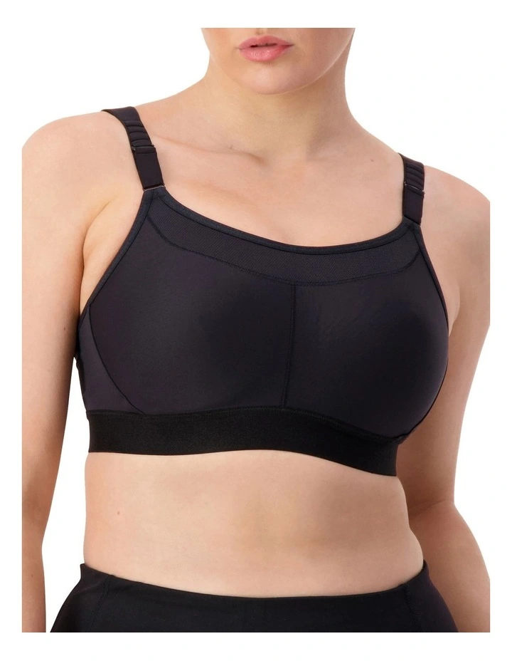 Triaction Ultra Wirefree N Sports Bra in Black