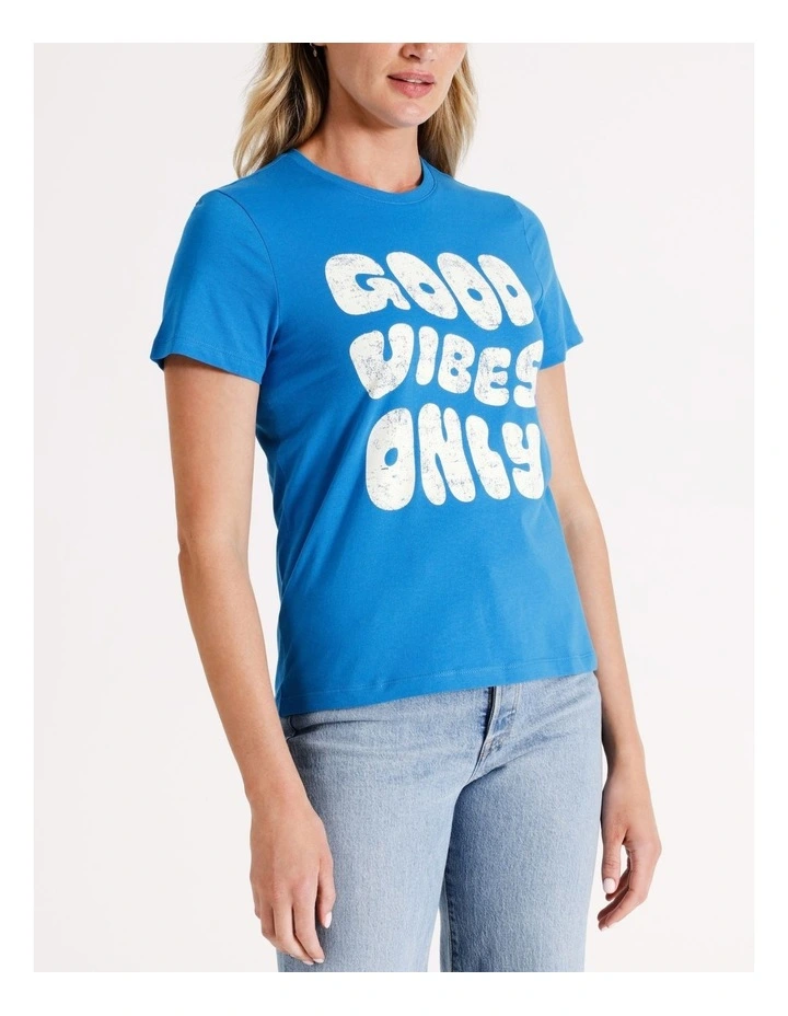 Zodiac T-shirt in Blue