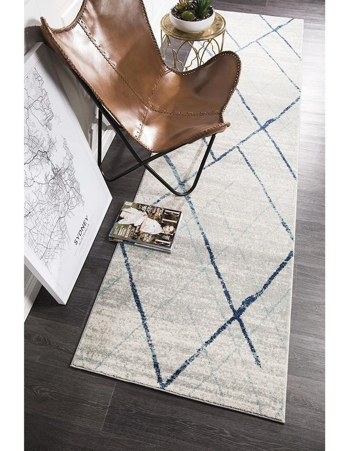 Oasis Noah Contemporary Rug in White
