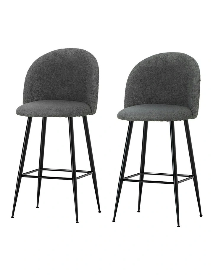 Bar Stools in Grey