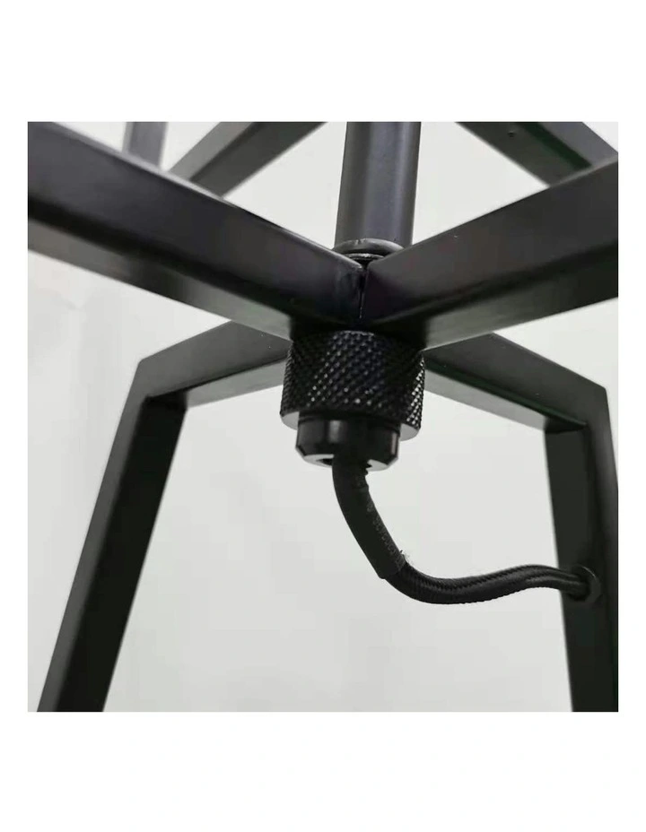 Floor Lamp in Matte Black